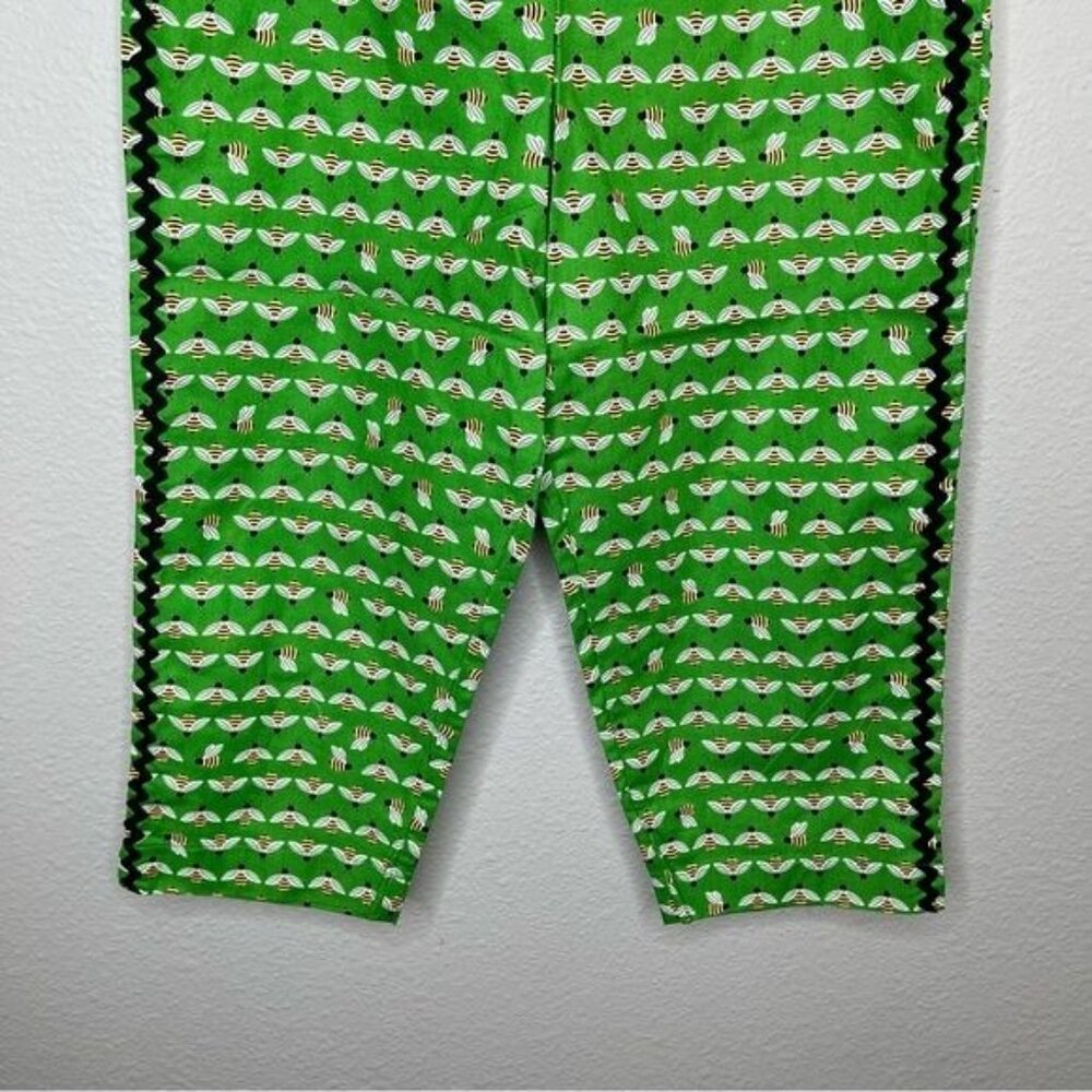 Bernie Dexter bee print pinup retro rockability pedal pusher Capri pants small - Picture 5 of 13